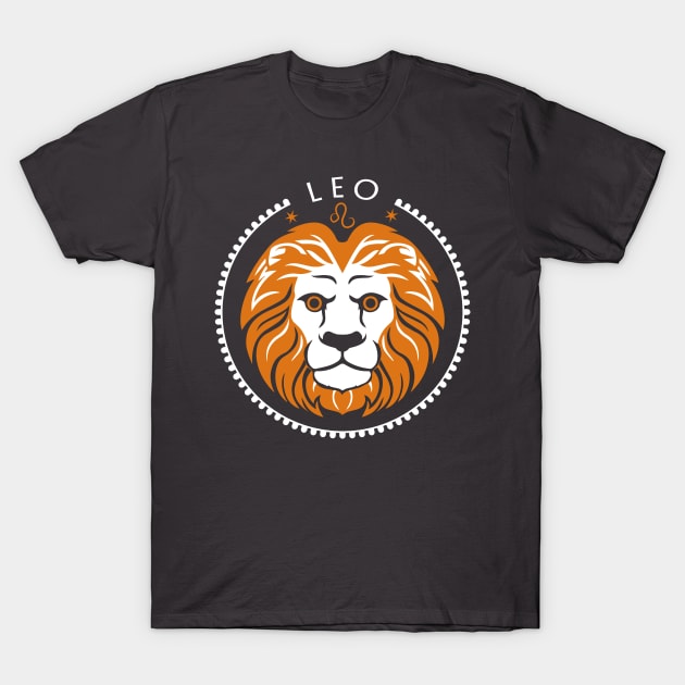 Leo zodiac sign T-Shirt by VinagreShop